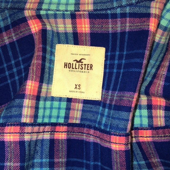 plaid shirt from hollister!! - Picture 2 of 2
